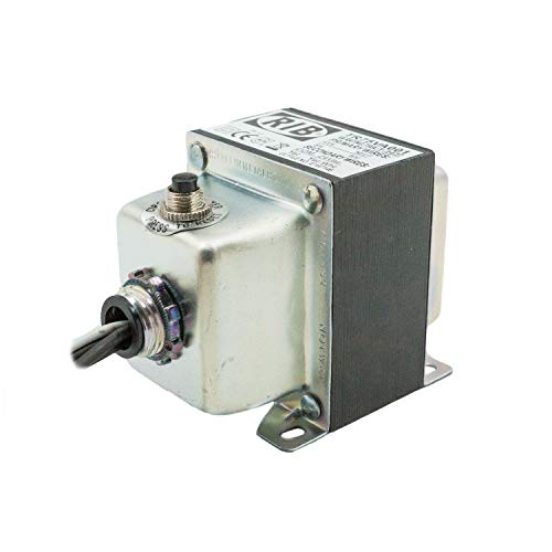 Functional Devices TR75VA001 Transformer, 75 VA, 120 to 24 Vac, Circuit Breaker, Foot and Single Threaded Hub Mount
