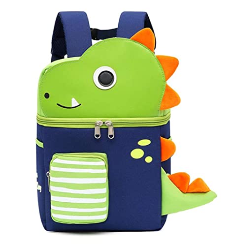Mochila de 3D Desenho Animado de Dinossauro para Meninos E Meninas Mochila Escolar Mochila de Jardim
