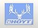 6" Vinyl Decal - Hunting / Outdoors - Hoyt Logo - Truck, iPad, Gun or Bow Case