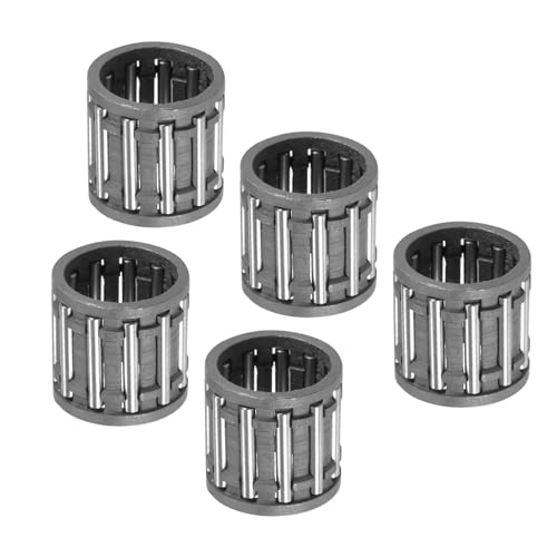 Kozelo 5 Stück K101313 Nadellager - [10 mm Bohrungsdurchmesser x 13 mm Außendurchmesser x 13 mm Breite] mit Käfigmontage für landwirtschaftliche und Baumaschinen