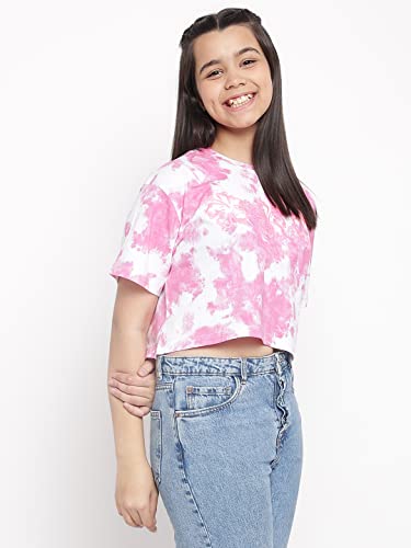 Image of Li'l Tomatoes Girls Cotton Relaxed Fit T-Shirt