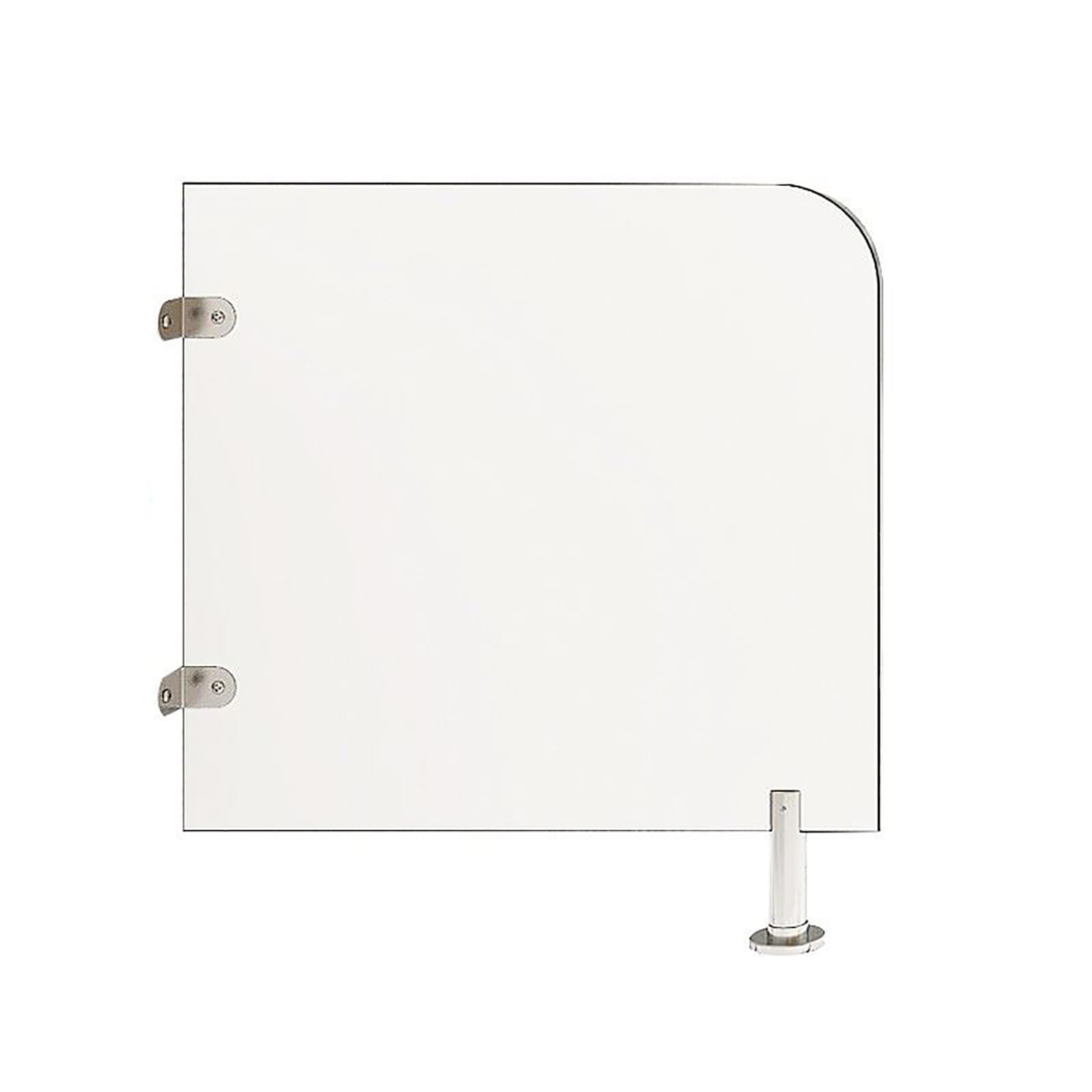 Orinal infantil Sn – Separador de inodoro impermeable para escuelas y baños públicos, tablero de protección de orinario montado en el suelo (blanco, 23.6 x 23.6 pulgadas) – Higiene y seguro