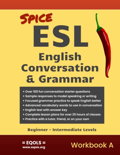 Spice ESL English Conversation & Grammar: Workbook A