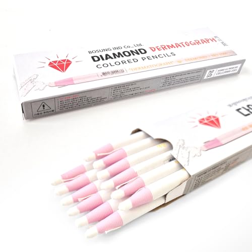 COELO Marcadores chineses destacáveis brancos, pacote com 12 (dúzias), lápis marcadores de cera de c