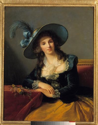 Cuadro de lienzo de Antonieta por Vigée Lebrun de 60x90cm SERENDIPITP