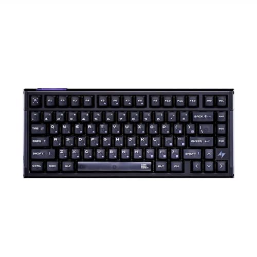 Image of ATK RS7 V2 75% Aluminum Hall Effect Gaming Keyboard, 81-Key, Rapid Trigger 0.28 ms, TOP /Core-Flex Dual-Structure, Adjustable Magnetic Switches, Esports (V2 /LEV Ultra /Black)