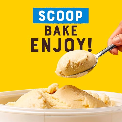 Nestle Toll House Sugar Cookie Dough Tub, Ready to Bake Cookie Dough, Sugar Cookies Bake, Oven Cookies, Keep Refrigerated or Frozen