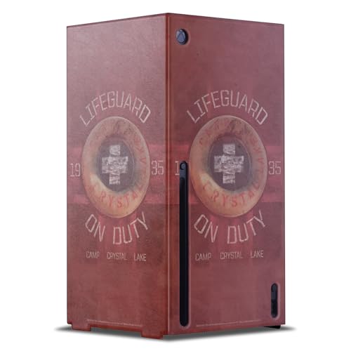 Friday the 13th protection Xbox Series X habillage vinyle haute définition Camp Crystal Lake
