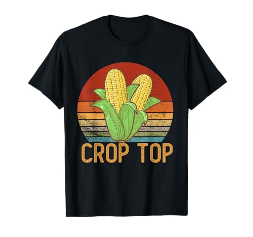 This is My Crop Top Camiseta de maíz Amante del maíz Granjero Farming Camiseta
