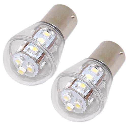 Hqrp 2-Pack Headlight Led Bulb Compatible With John Deere 5200 5300 5400 5500 D100 D105 D110 D120 D125 D130 D140 D150 D155 D160 D170 Gt225 Gt235 Gx255 Gx325 Gx335 Tractor #TOP1