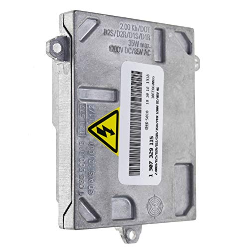 Motoall Xenon Hid Ballast 307 329 115 307 329 098 Replacement For Cadillac Dts, Saab 9-7X, Volvo Headlight Control Unit Module #TOP4