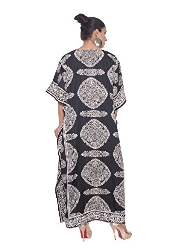 Vestido túnica plus size Kaftan longo maxi quimono vestido de noite vestido de festa de praia casual