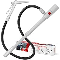 MAXVINI Elektrische Transferpumpe, 3.2GPM Batteriebetriebene Flüssigkeitstransferpumpe, Elektrisch Kraftstoff Umfüllpumpe Siphon Benzin Pumpe Tragbare Automatische Absaugung Pumpe für Benzin,Diesel,Öl