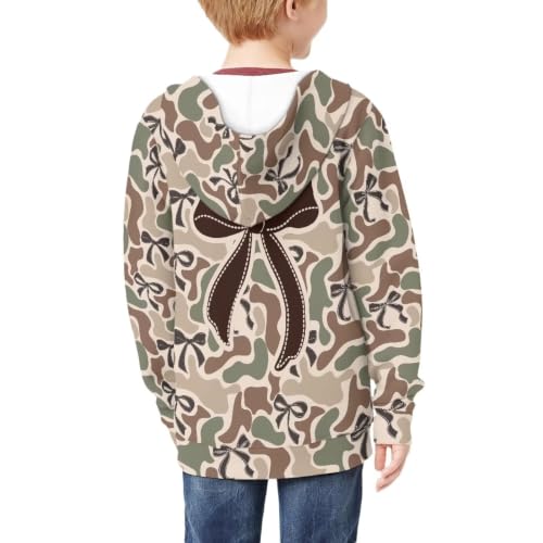 Image of Biyejit Kids Novelty 3D Graphic Printed Hooded Sweatshirt