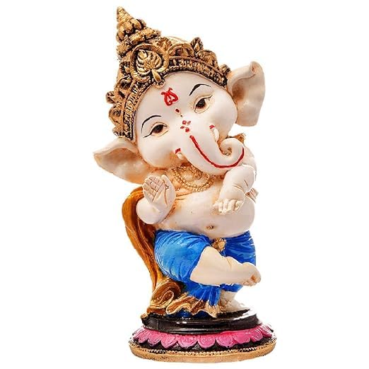 Ganesha Idol Ganesha Idol Blessing Lord Ganesh Statue for Pooja Home Decorations Gifts Items