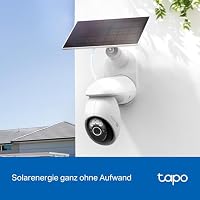 Tapo C660 KIT 4K 360° Solar Überwachungskamera Außen, Akku 10000 mAh, Farbnachtsicht, Dual-Band WLAN, KI-Erkennung, Licht & Ton Alarm, Lokale Speicherung über microSD oder Tapo H500 – Ansicht 3