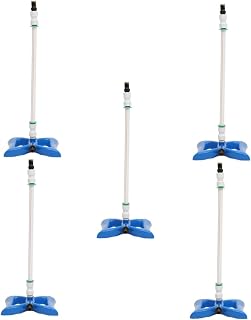 GANAZONO 5 Peças Aspersor Automático Cabeça De Aspersão Rotativa Canteiro De Flores Aspersor Rotativo Cabeça De Aspersão Micro Irrigação Por Gotejamento Grama Aspersor De Água Automático
