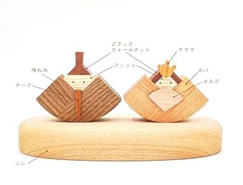 最終お値下げ　未開封　桂材　組み木パズル　お雛様　三段飾り　お節句　ひな祭り 楽天市場】送料無料 久月作 雛人形 衣装着五人揃い 木製収納三