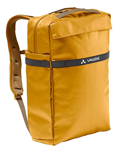 VAUDE Fahrrad 2in1 Hinterradtasche und Rucksack Mineo Transformer Backpack 20 Liter, burnt yellow, Einheitsgröße