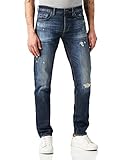 heritage structured denim BOSS Herren Taber Bc-c Jeans, Navy419, 34W / 32L