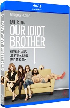 OUR IDIOT BROTHER (BLU-RAY) *SWEDISH IMPORT* REGION B (UK COMPATIBLE) *NEW & SEALED*