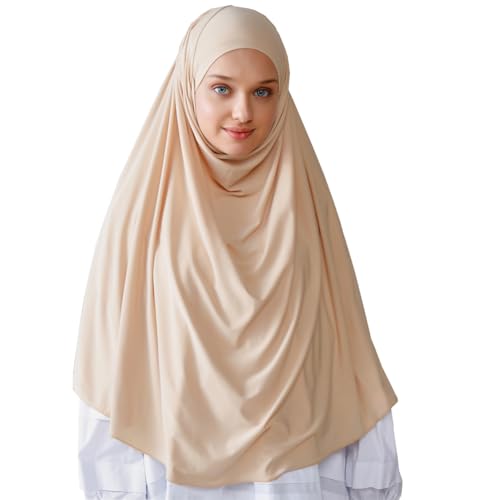 Modefa Instant Hijab | Muslim Headscarf Women Ready to Wear Prayer | Khimar Hijab