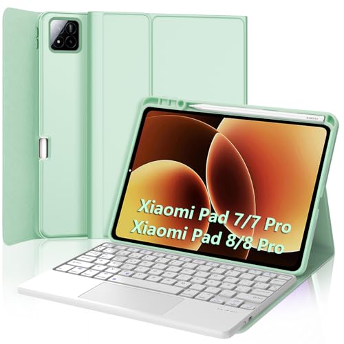 Teclado para Xiaomi Pad 8 Pro 11.2 en español, funda para estudiar y trabajar en cafeterías