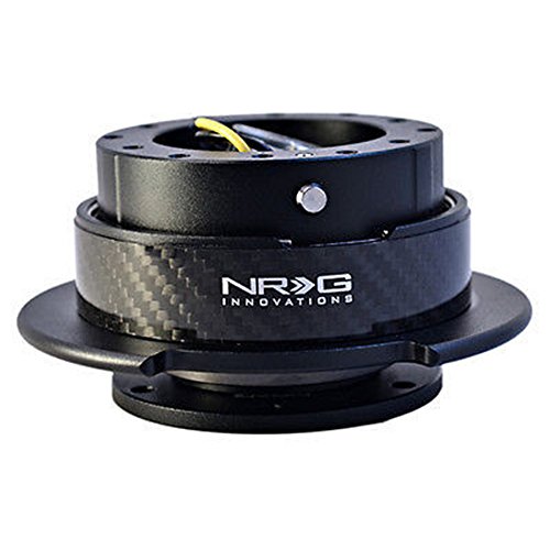 NRG ステアリングクイックリリース SRK-250CF ブラック カーボン 41eaB4qwdeL.jpg