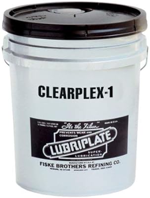 Lubriplate L0350-035 Clearplex-1 Clear, Multi-Purpose, Aluminium Complex, Food Grade Grease, 35 lb Pail
