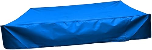 Miniatura 10 de FOYTOKI Cubierta de juguete para niños para exteriores, cubierta para arenero al aire libre, protector cuadrado para caja de arena para jardín,