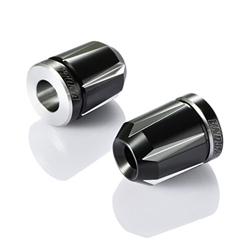 デイトナ PREMIUM ZONE (プレミアムゾーン) バイク用 バーエンド ホンダ/ヤマハ/スズキ(M6)用 スクラッチタイプ アッシュシルバー 93914