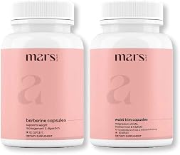 Mars by GHC Max Fit Bundle | Berberine & Waist Trim Capsules | Metabolism & Wellness Support | 120 Capsules | Pack of 2