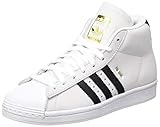 adidas Homme Pro Model Chaussure de Piste d'athltisme, FTWR White Core Black Gold Met, 42 EU