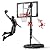IGL Kids Basketball Hoop Outdoor?4.0-8.5ft Adjustable Basketball Hoop for Kids/Teenagers/Youth, Portable Basketball Goals System in Backyard/Driveway/Indoor, with 33in PC Backboard and Enlarged Base