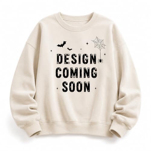essential cocoon Halloween Heart Sweatshirt Cute Ghost Pumpkin Crewneck