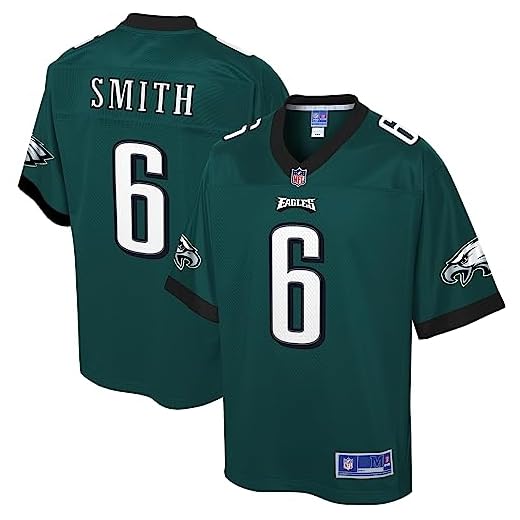 NFL PRO LINE Men's Devonta Smith Midnight Green Philadelphia Eagles Jersey