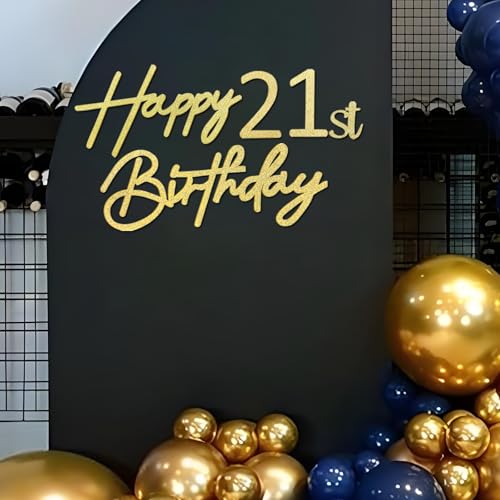 MASTRON Glitter Felt Birthday Sign
