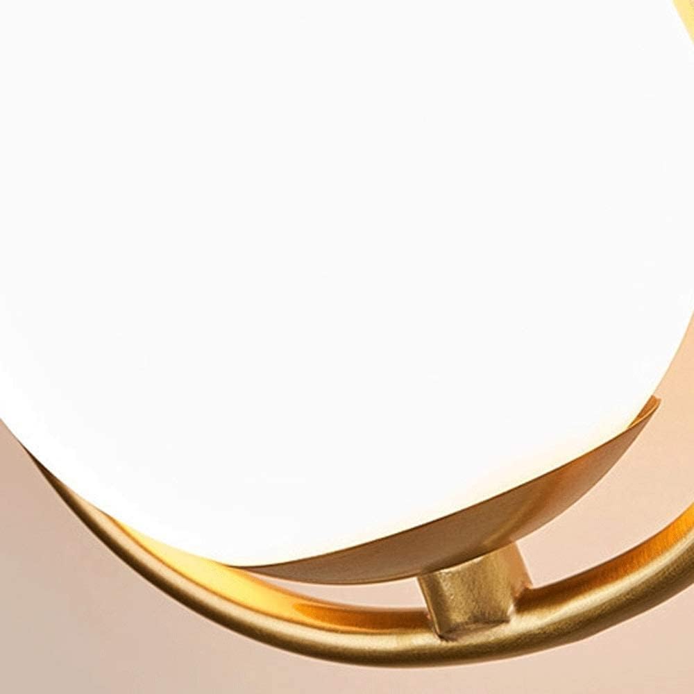 LSR Gold Wall Lights Battery Operated LED Remote Wall Sconces Set of 2, Modern Globe Wall Mounted Bedroom Bedsides Wireless Wall Lamp Light Fixture Home Decoration for Living Room Bathroom Hallway