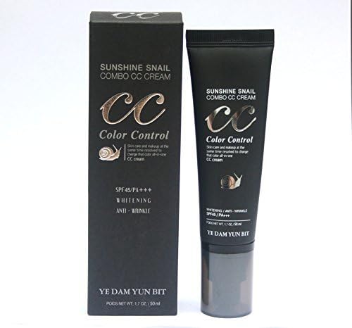 [YEDAM YUN BIT] Sunshine Snail Combo CC CREAM (SPF40 / PA+++)/Korea Cosmetics
