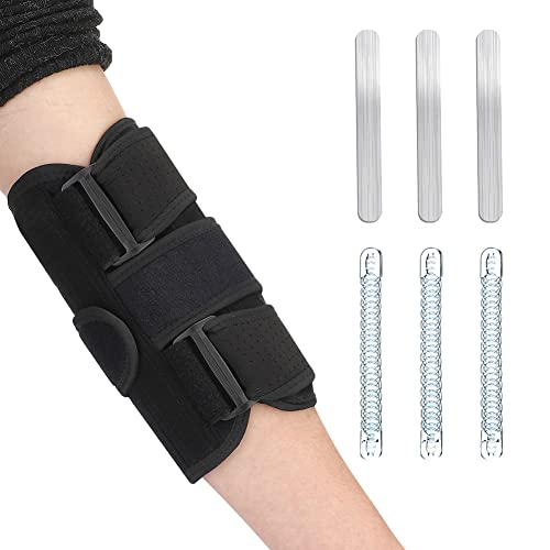 Elleboog Brace, Verstelbare Strap Stabilizer Ondersteuning Cubital Tunnel Syndroom Elleboog Ondersteuning Voor Tendinitis Elleboog Mouw Voor Ulnaire Zenuw Entrapment