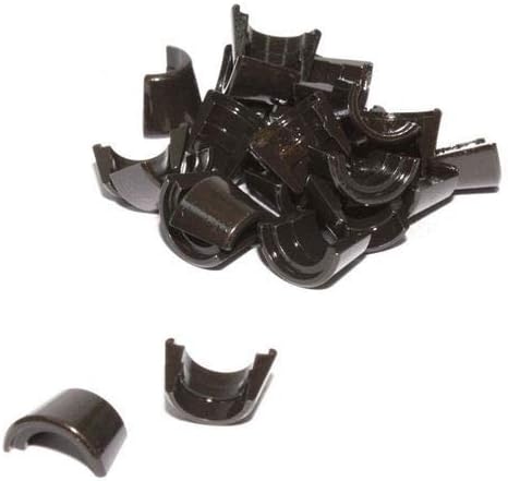 Travas de válvula Comp Cams 611-12 com rebaixo para lash cap, ângulo de 10° e haste de 11/32" – Conjunto com 12