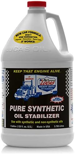Lucas Oil 10131 Pure Synthetic Oil Stabilizer - 1 Gallon