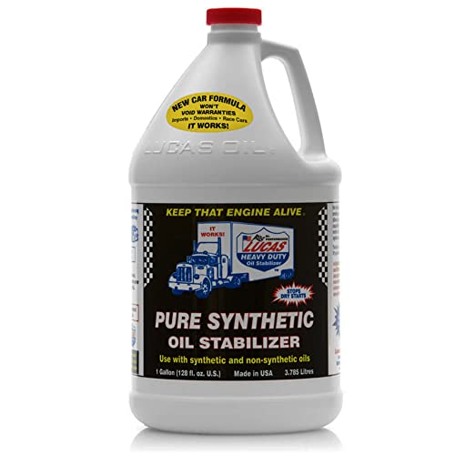 Lucas Oil 10131 Pure Synthetic Oil Stabilizer - 1 Gallon