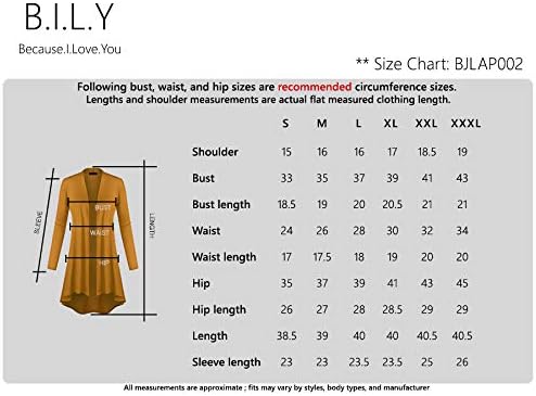 Women's Open Front Lightweight Jersey Classic Long Sleeve Cardigan