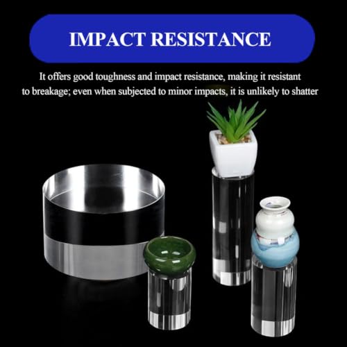 CYJAZNHH Base De Piédestal Bloc-cylindres En Acrylique – vue 6