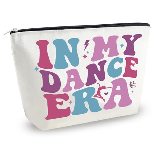 Dancer Gifts Makeup Bag for Dancers and Ballet Lovers