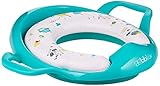 Dimensiones: 15 x 16 x 6 cm. Bbluv Poti - Asiento de inodoro para entrenamiento de orinal, Agua (Aqua)