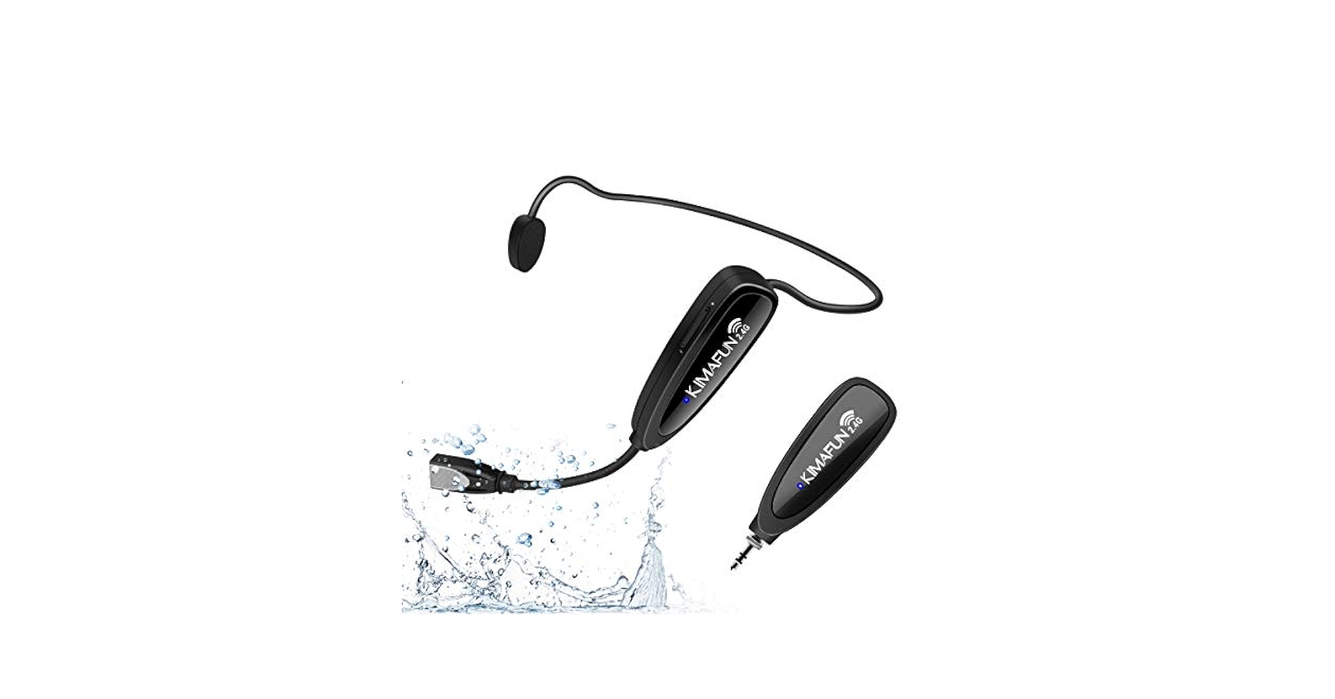 Kimimfun-充電式ワイヤレスヘッドセットKM-G100-B新品 Kimimfun-充電式ワイヤレスヘッドセット,コーミング,教育