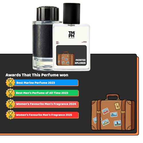 Image of TMPerfumehouse MONTEE XPLORER EDP for Men & Women | Woody, Aromatic & Long Lasting Perfume Spray | Woody, Citrus & Amber Fragrance | Luxury Gift for Him & Her | TMPH | 50ml