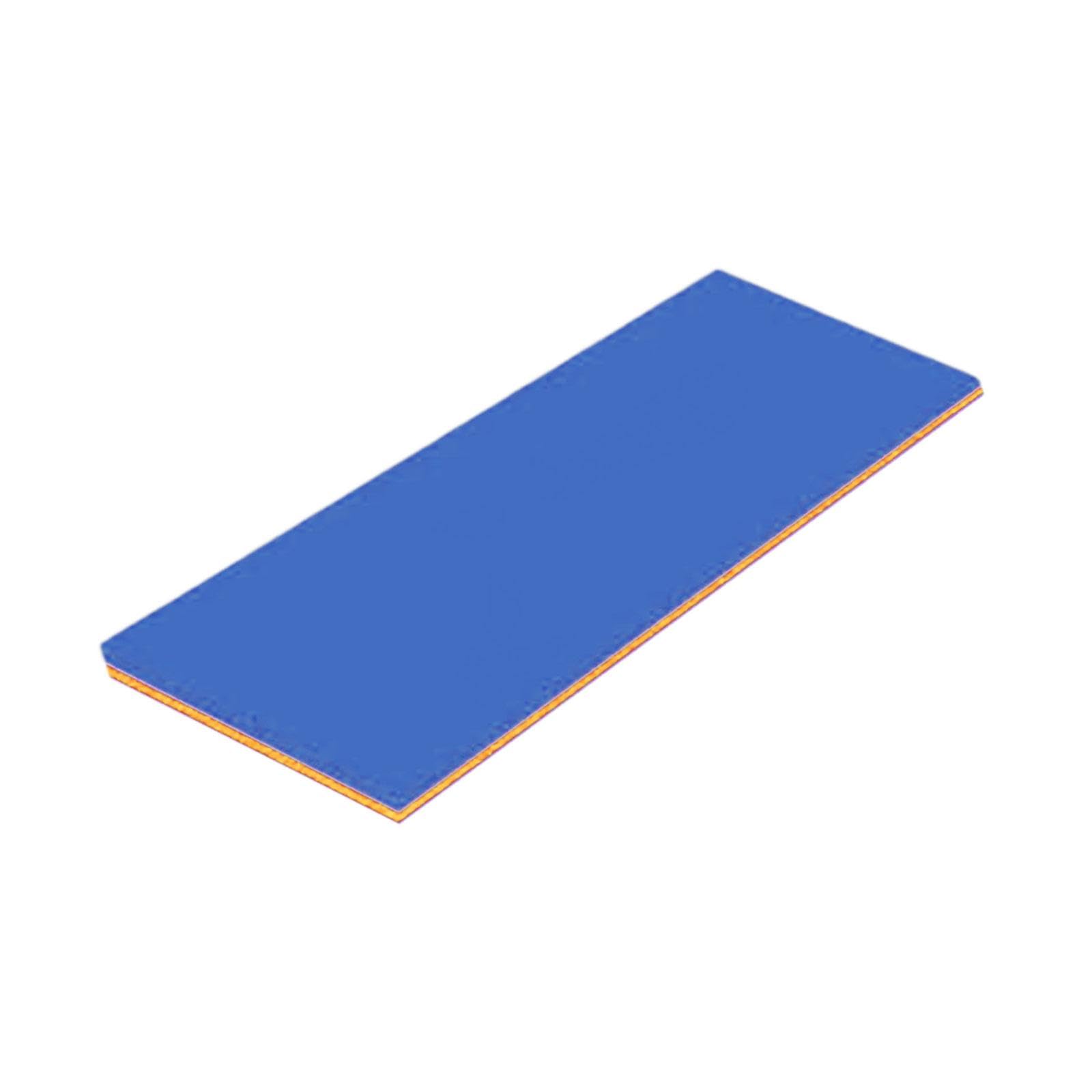 Colchoneta Flotante Piscina Alfombra Manta Tapete Colchón Azul Naranja | Flotante Plegable Fácil de Transportar Fabricada en XPE Adecuada para Vacaciones Y Fiestas F